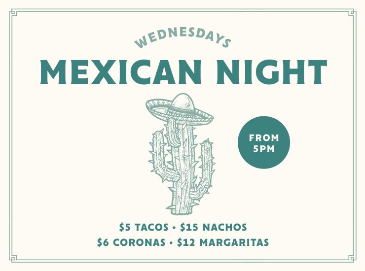 Wednesday: Mexican Night