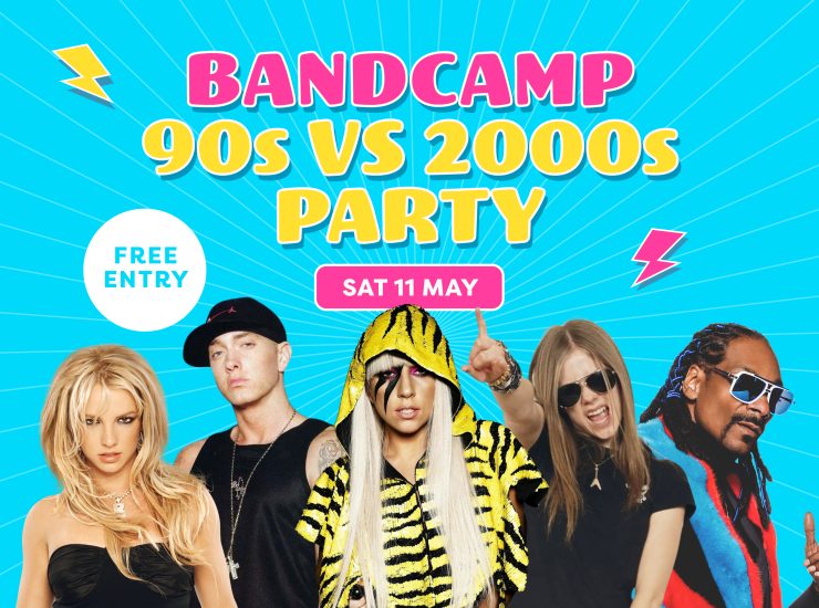 Bandcamp: 90s vs 2000s Party